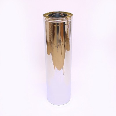 Труба-сэндвич Ferrum 1,0 м AISI 430 0,5 мм +нерж. Ф120*200