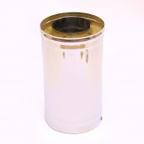 Труба-сэндвич Ferrum 0,5 м AISI 430 0,8 мм +нерж. Ф115*200