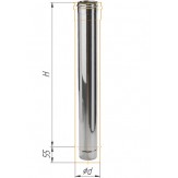 Труба Ferrum 1,0 м AISI 430 0,8 мм Ф=130 мм