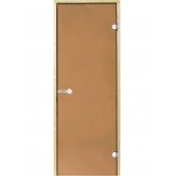 Дверь для сауны Harvia D91901M коробка сосна, стекло бронза 