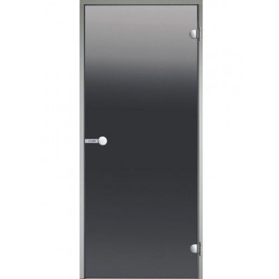 Дверь для турецкой бани Harvia DA92102 коробка алюминий, стекло серое 
