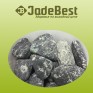 Змеевик галтованный для бани и сауны, 1 кг средняя фракция  комплект камней 10кг